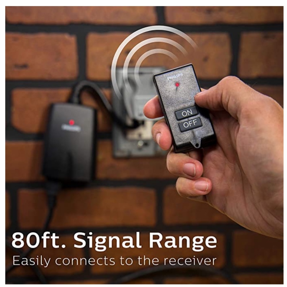 Philips Outdoor Lighting Control Plug-in Wireless Remote 80ft.Landscape Lighting - Picture 4 of 8